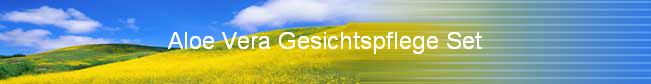  Aloe Vera Gesichtspflege Set 