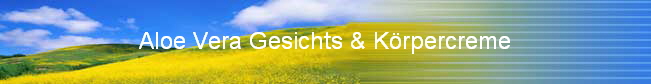  Aloe Vera Gesichts & Krpercreme 